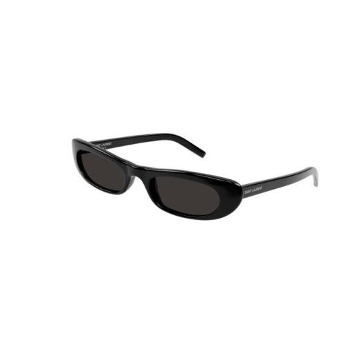 Saint Laurent SL 557 001 Black/black Narrow Women`s Sunglasses