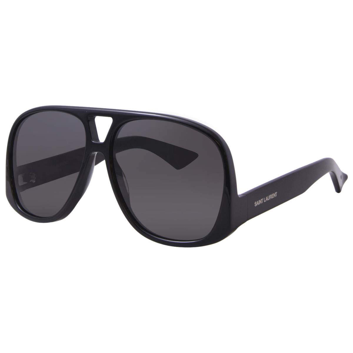 Saint Laurent Solace SL-652 001 Sunglasses Women`s Black/black Pilot 59mm