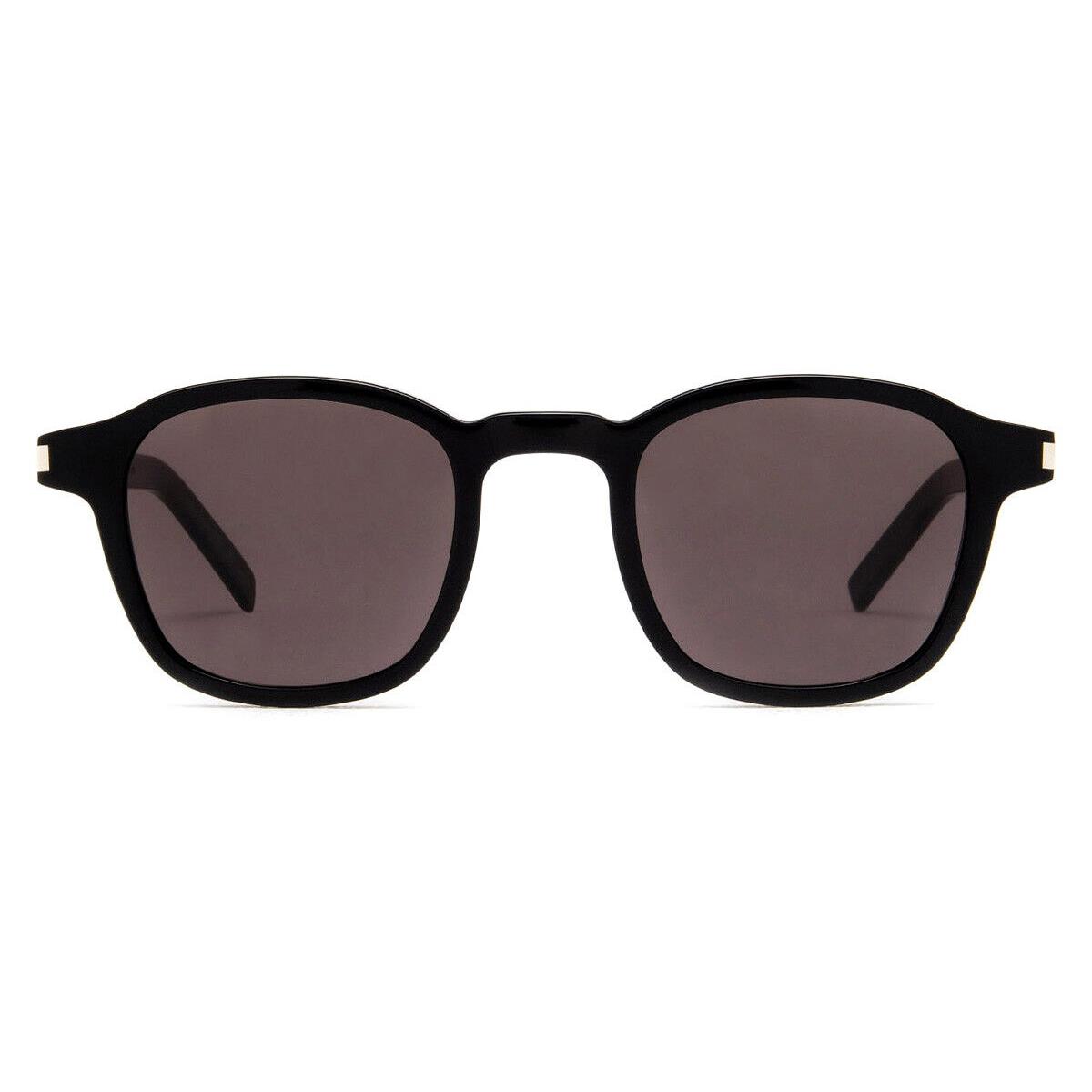 Saint Laurent SL 549 Slim Sunglasses Black Black 47mm