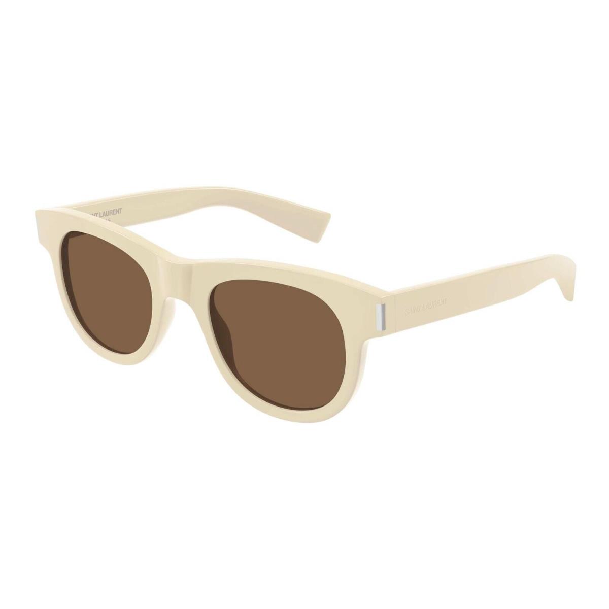 Saint Laurent SL 571 Ivory/brown 005 Sunglasses