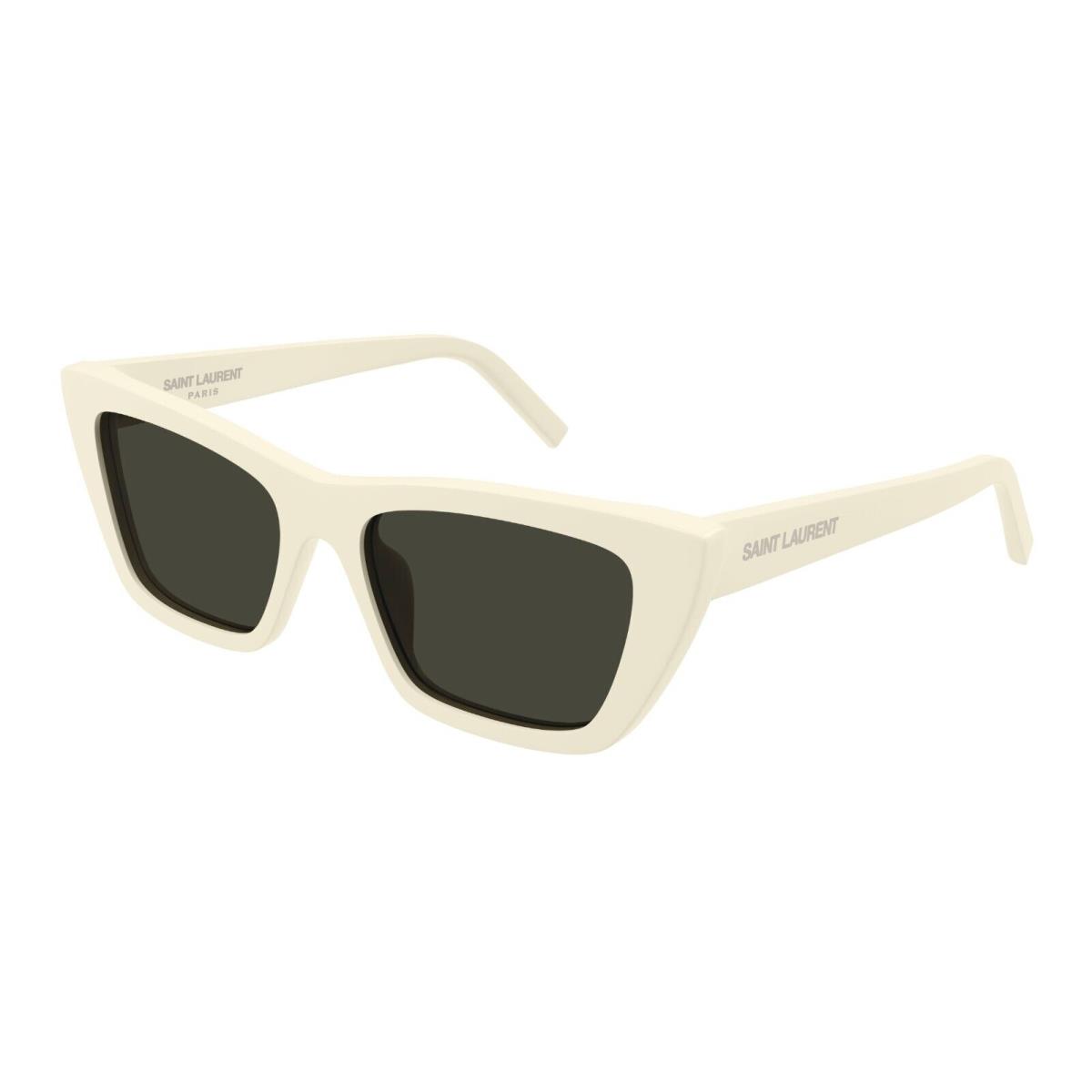 Saint Laurent SL 276 Mica Ivory/grey 056 Sunglasses - Frame: Ivory, Lens: Grey