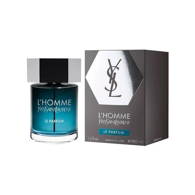 L`homme Le Parfum By Yves Saint Lauren 3.3 Oz. 100ml Le Parfum Men