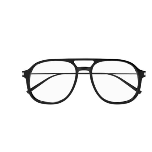 Saint Laurent SL 626 001 Black Square Men`s Eyeglasses