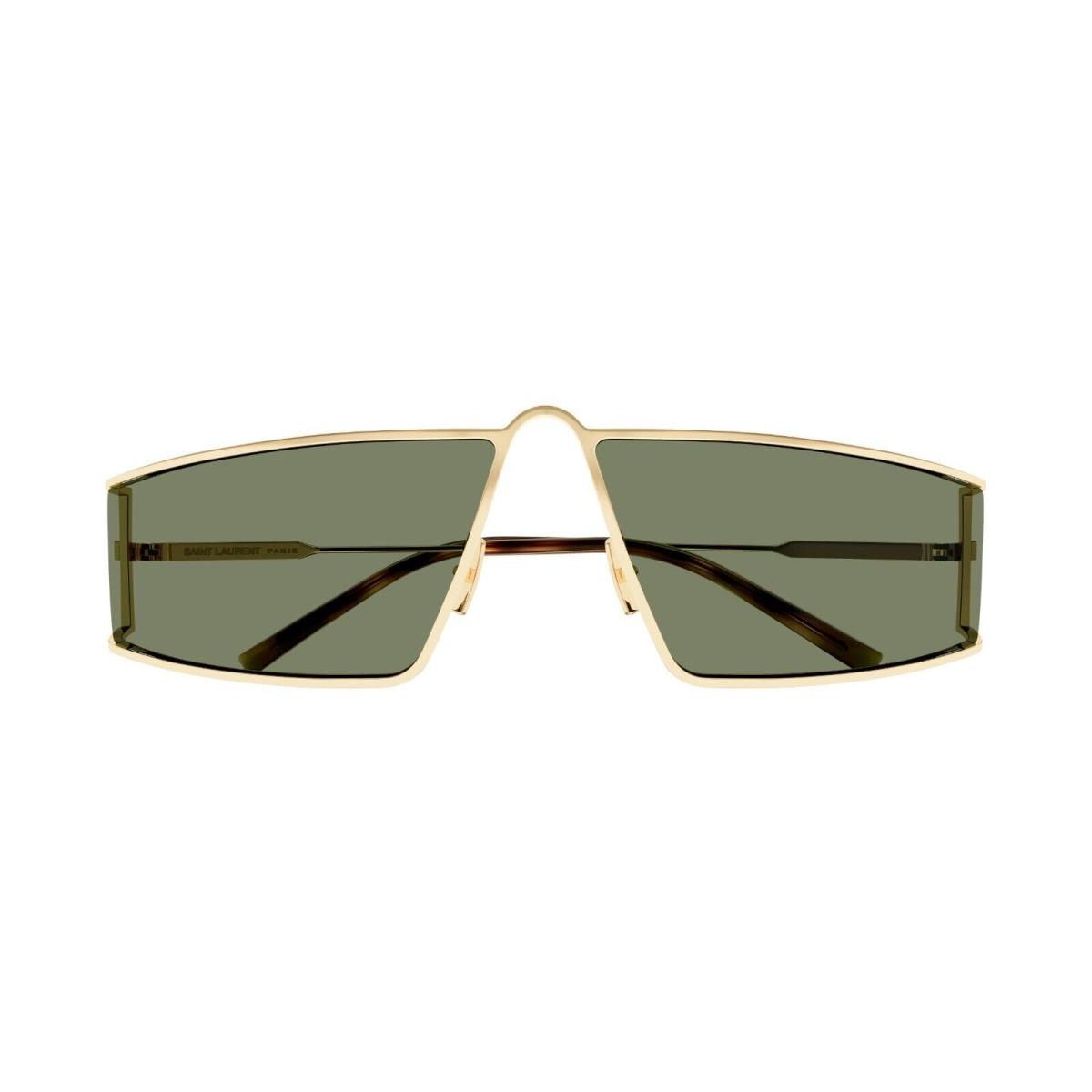 Saint Laurent SL 606 Gold/green 004 Sunglasses