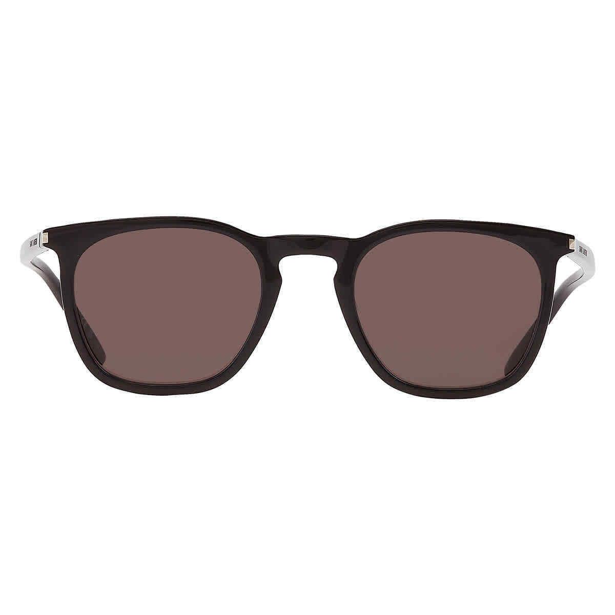 Saint Laurent Grey Square Men`s Sunglasses SL 623 001 49 SL 623 001 49