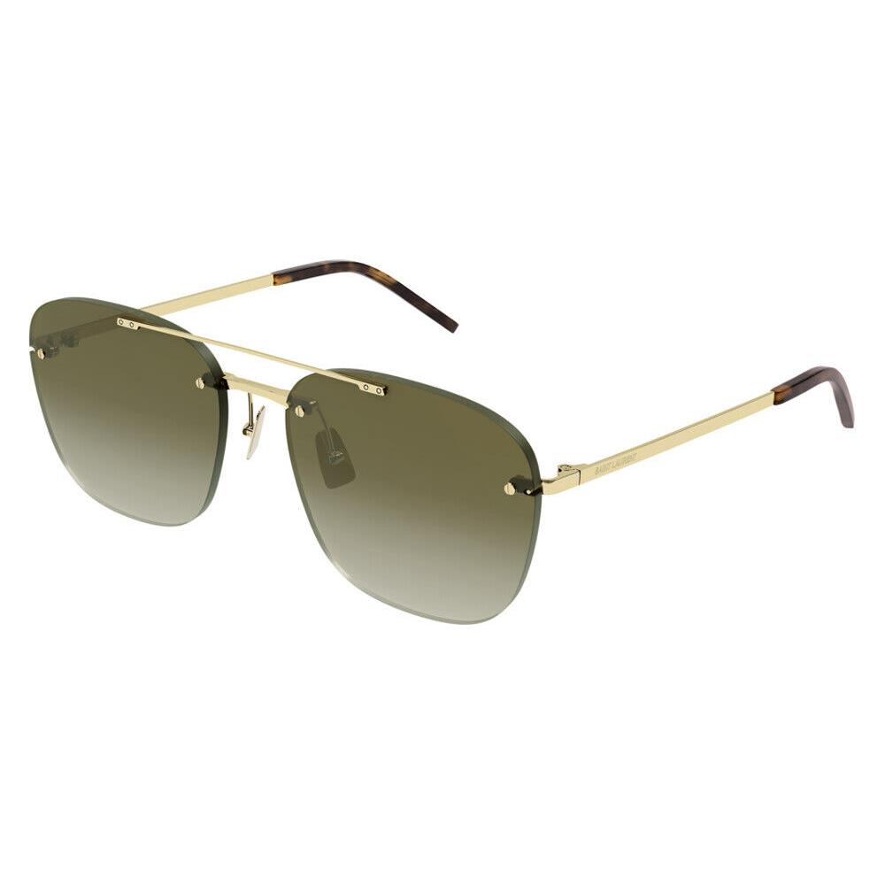 Saint Laurent SL 309 Rimless Sunglasses Aviator 58mm