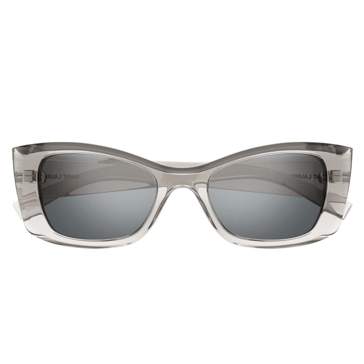 Saint Laurent SL 593 Beige/grey Mirrored 003 Sunglasses