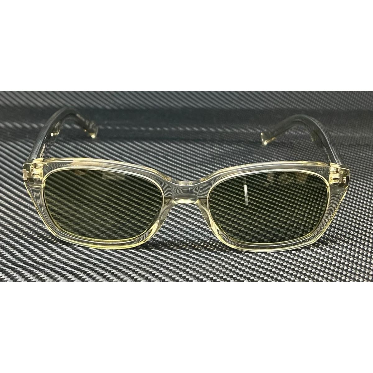 Saint Laurent SL 522 006 Green Unisex 54 mm M Size Sunglasses