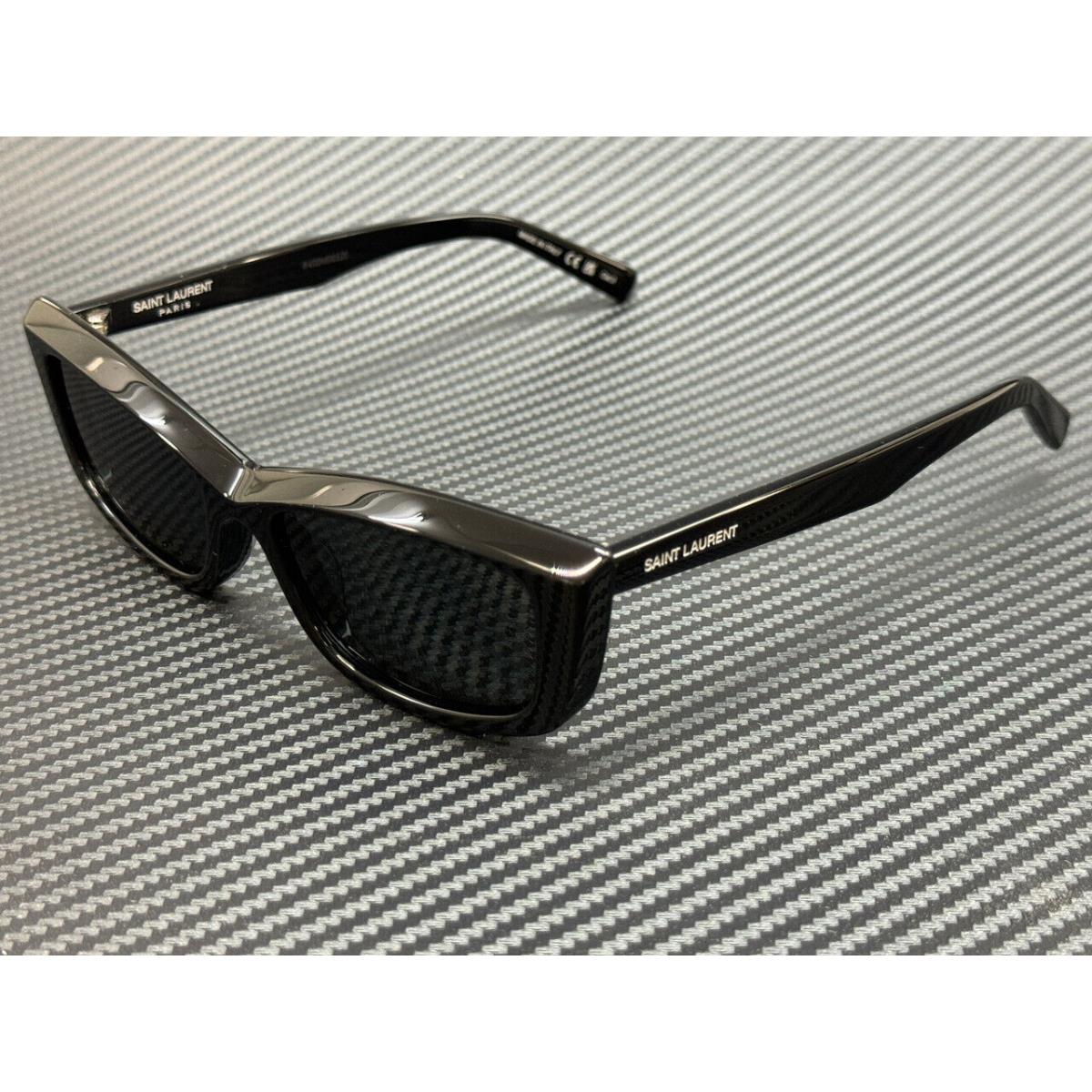 Saint Laurent SL 658 001 Black Grey Women`s 54 mm Small Sunglasses