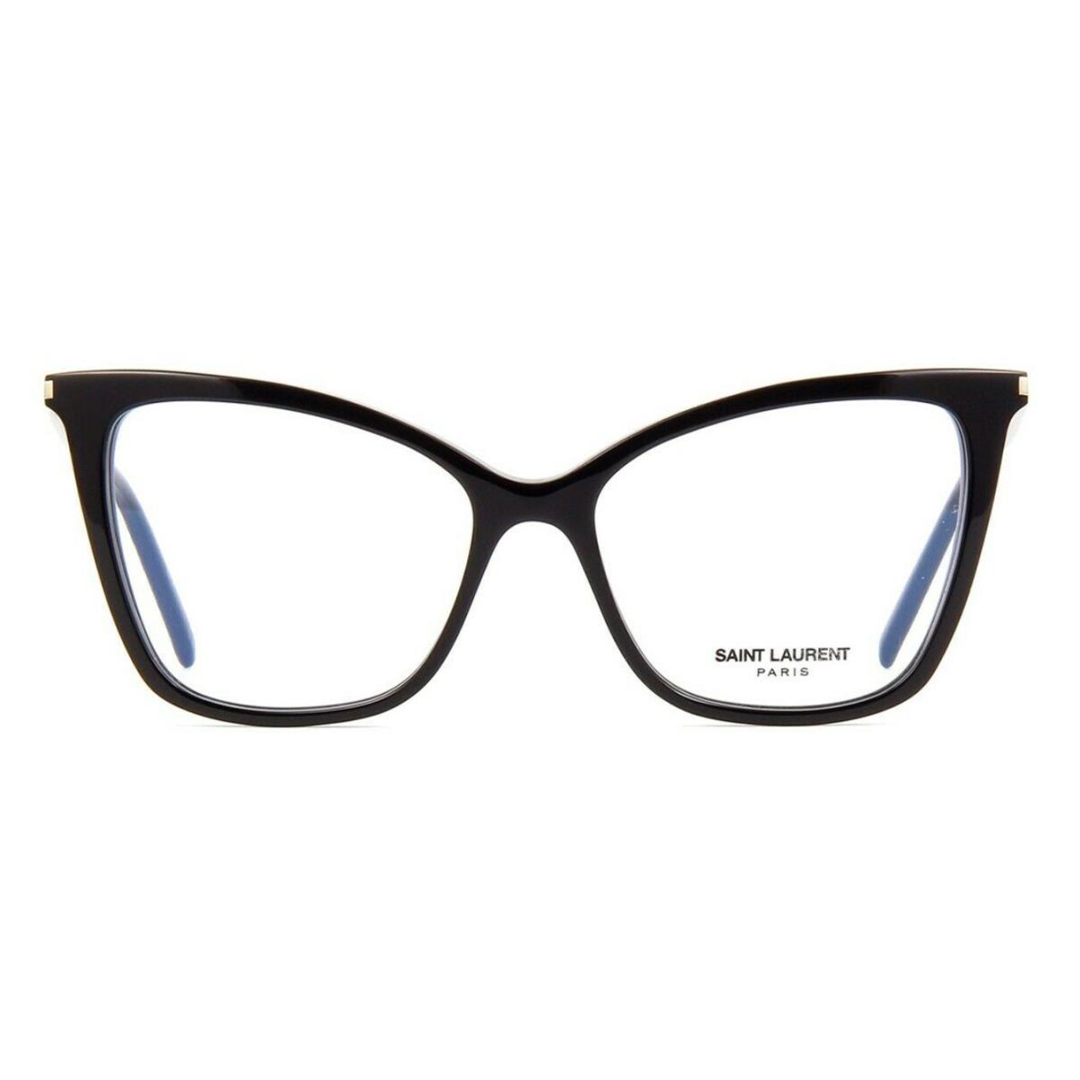 Saint Laurent SL 386 001 Black Cat-eye Women`s Eyeglasses