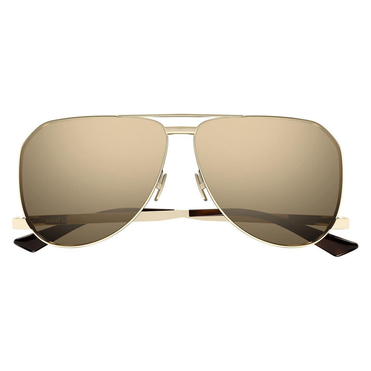 Saint Laurent SL 690 Dust Men Sunglasses Gold 61mm