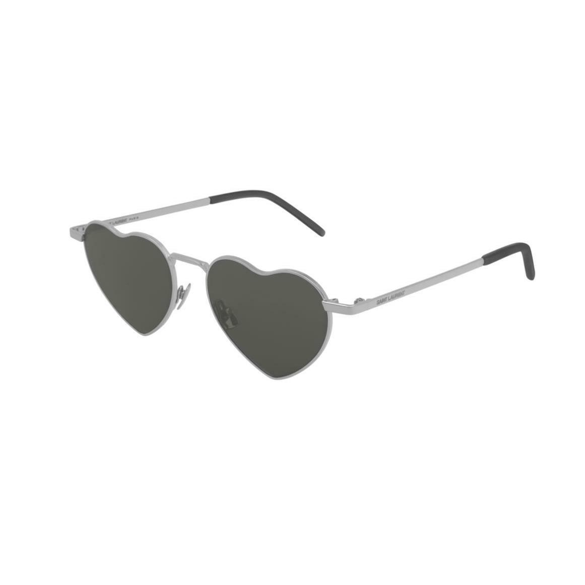 Saint Laurent SL 301 Loulou 001 Silver Sunglasses