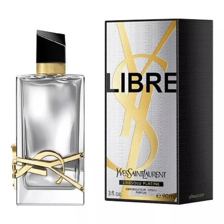 Yves Saint Laurent Ladies Libre L`absolu Platine Parfum Spray 3.0 oz