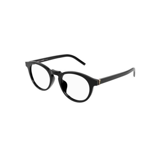 Saint Laurent SL M122/F-001 Black/transparent Round Women`s Eyeglasses