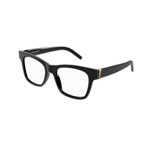 Saint Laurent SL M118 001 Black/transparent Square Women`s Eyeglasses