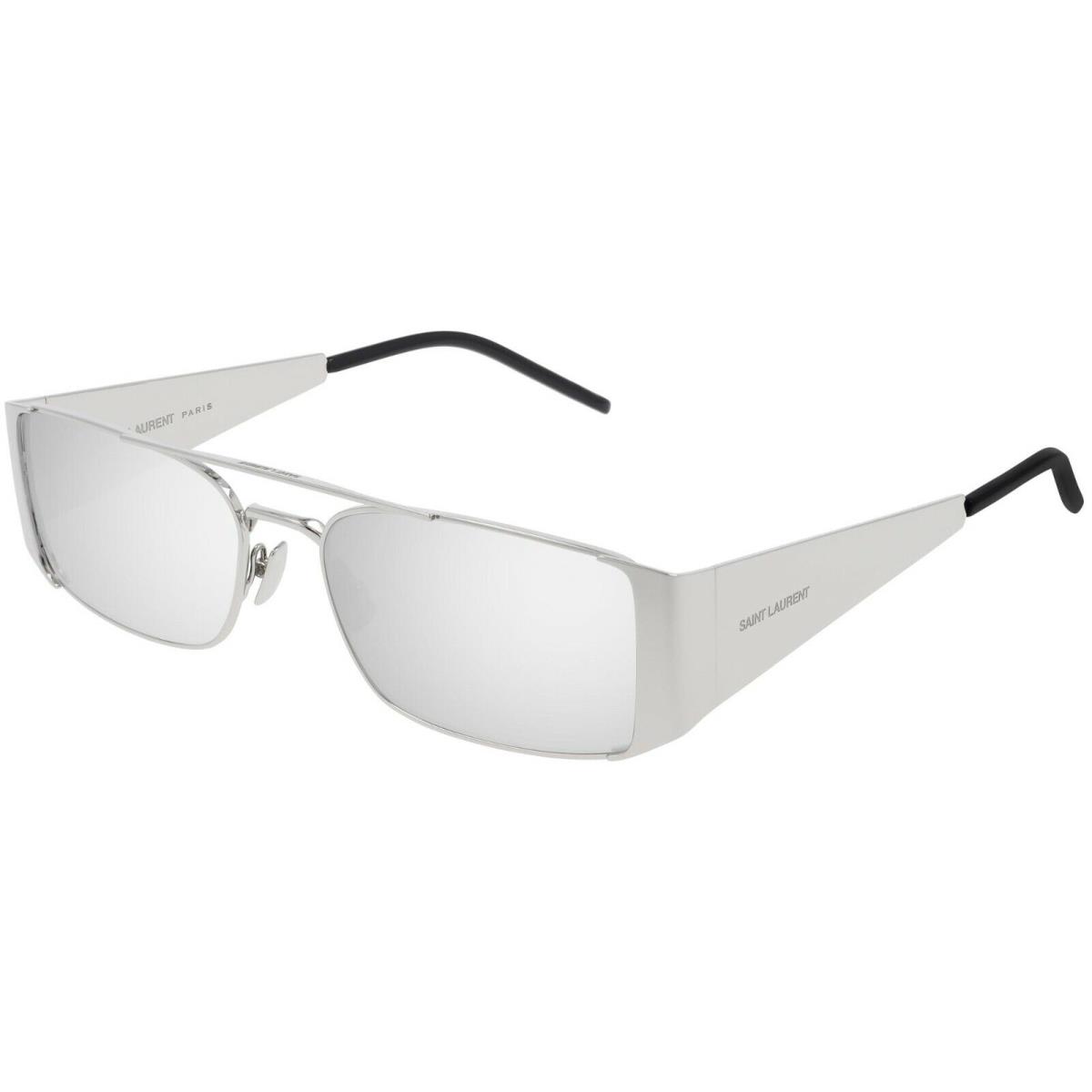 Saint Laurent SL 366 Lenny Metal Silver/silver Mirrored 005 Sunglasses