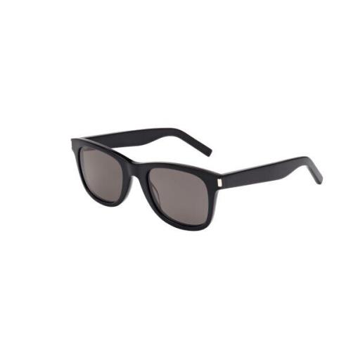 Saint Laurent SL 51 002 Black/grey Square Unisex Sunglasses