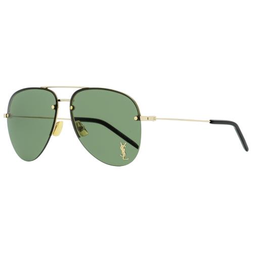 Saint Laurent Pilot Sunglasses Classic 11 M 003 Gold/black 59mm Ysl