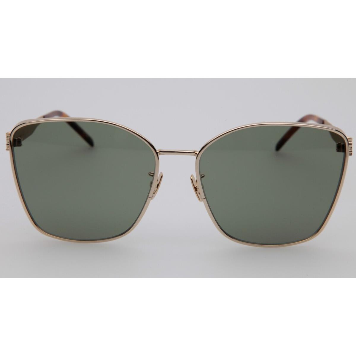 Saint Laurent SL M98 003 Gold Sunglasses Glasses 62-17-145mm Italy