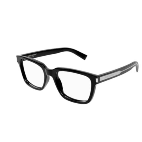 Saint Laurent SL 621 001 Black Square Men`s Eyeglasses