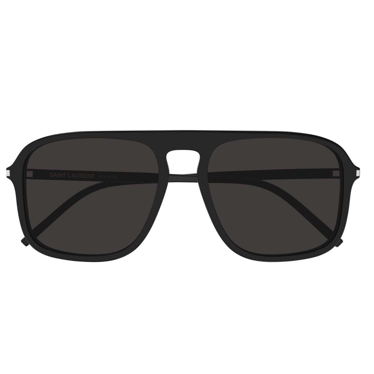 Saint Laurent SL 590 Black/grey 001 Sunglasses