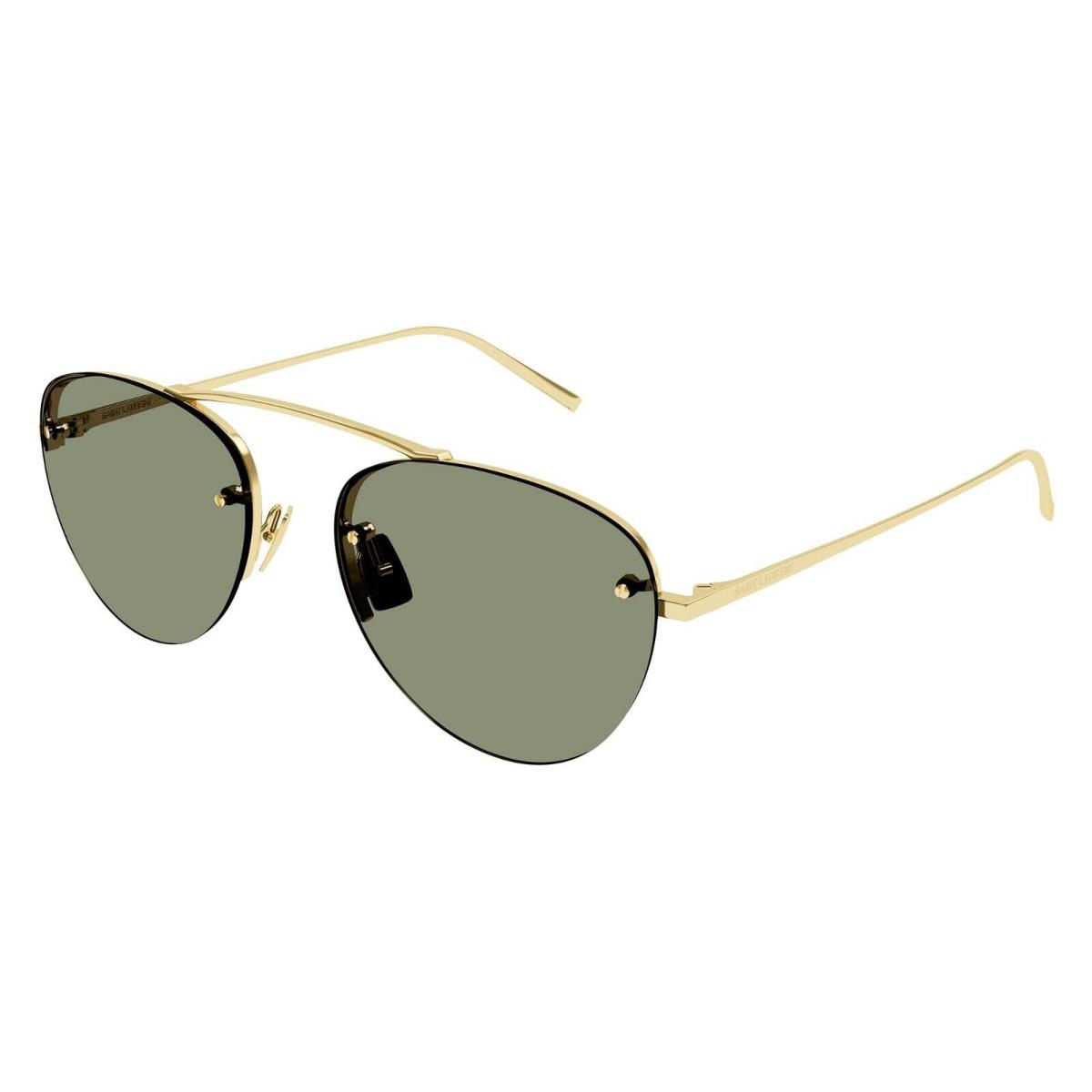 Saint Laurent SL 575 Gold/green 003 Sunglasses