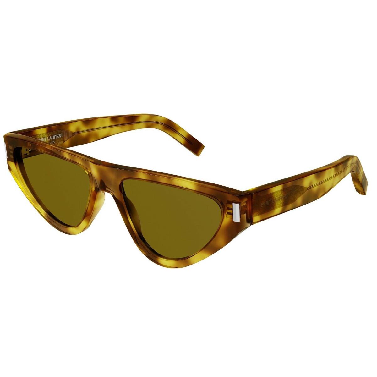 Saint Laurent SL 468 Blonde Havana/yellow Brown 005 Sunglasses