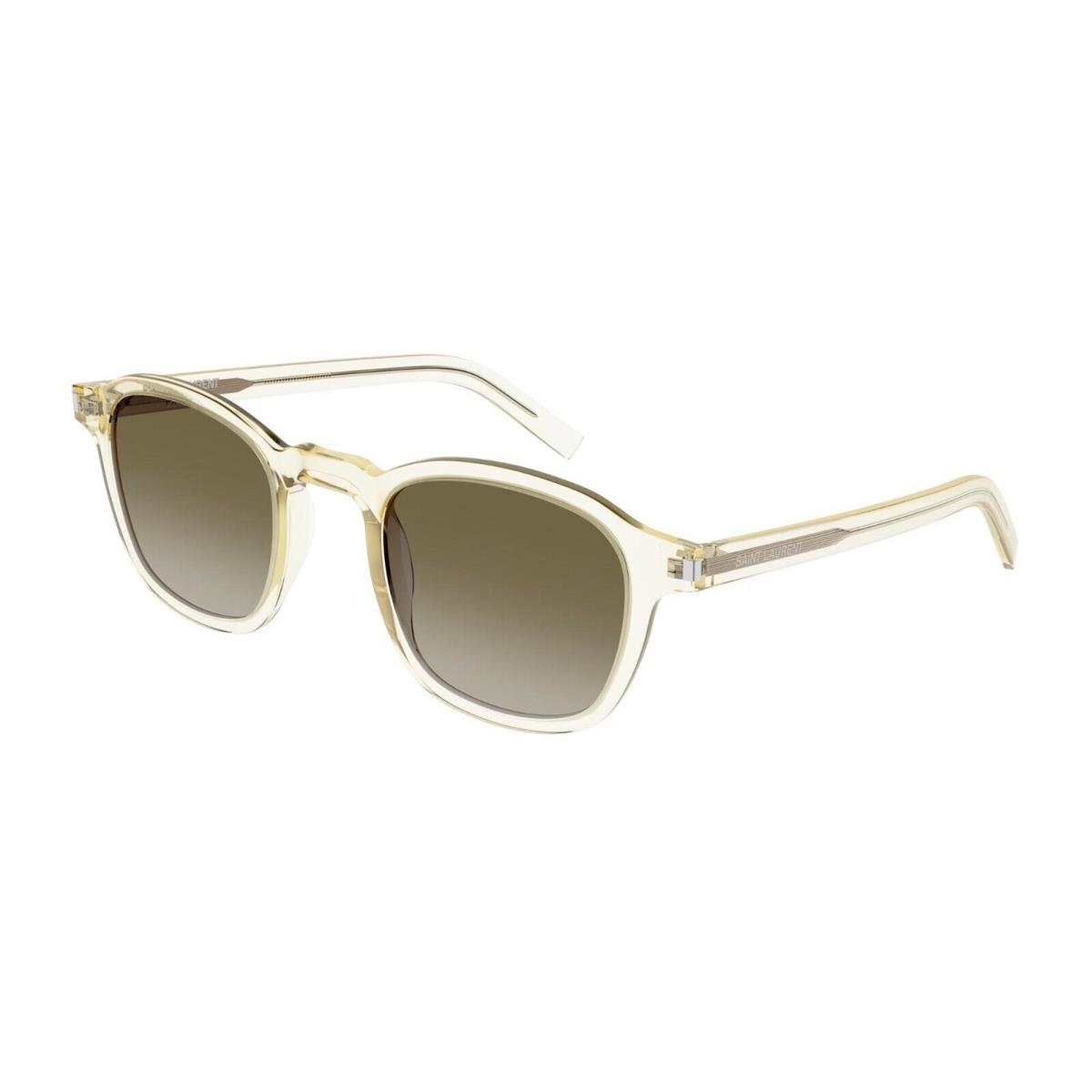 Saint Laurent SL 549 Slim Yellow/brown Shaded 007 Sunglasses