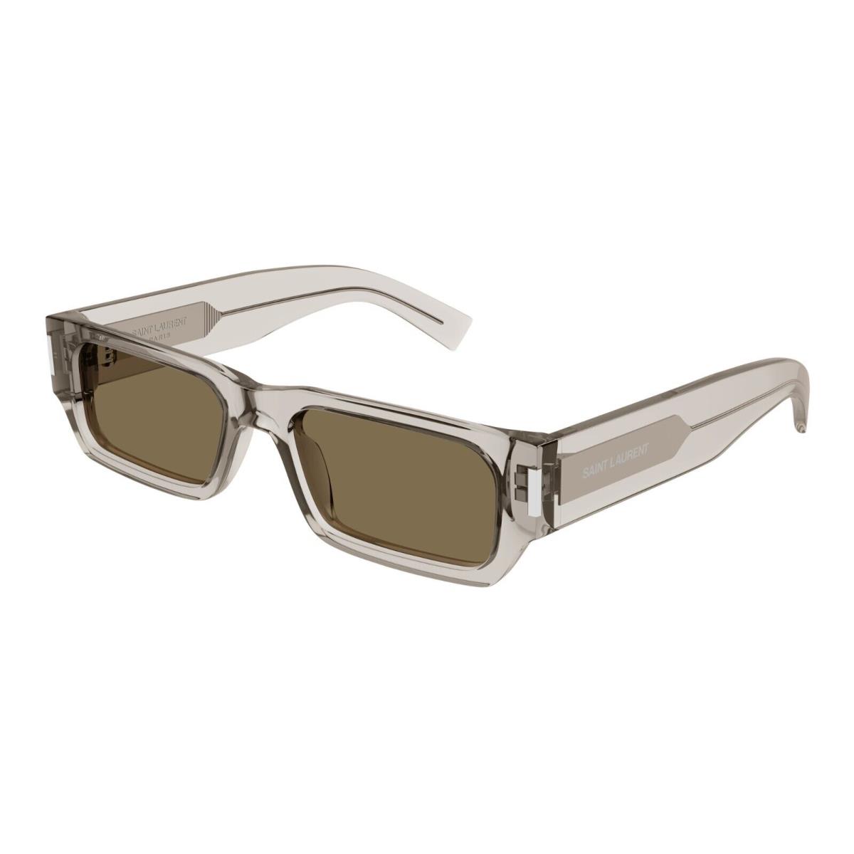 Saint Laurent SL 660 Transparent Beige/brown 004 Sunglasses