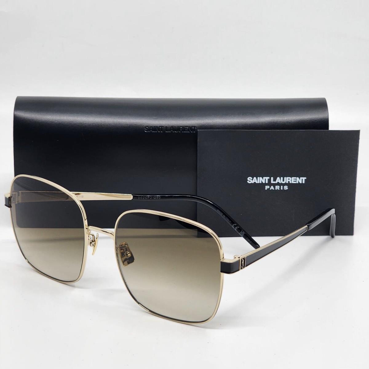 Saint Laurent Ysl SLM75 004 Betty Gold/black/brown Gradient Women`s Sunglasses