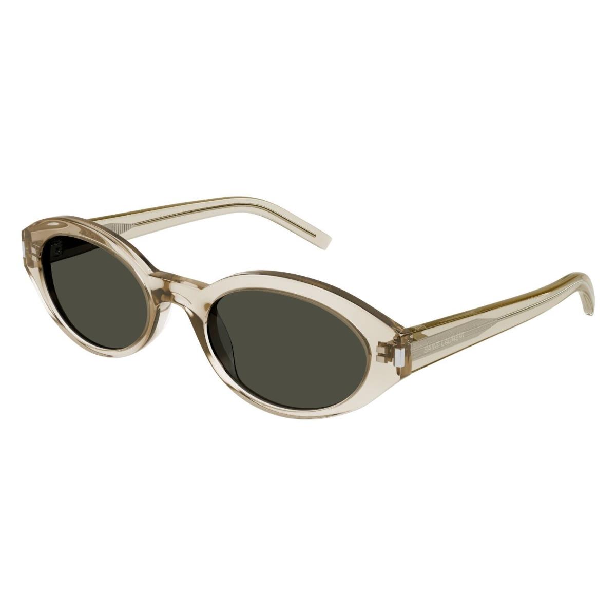 Saint Laurent SL 567 Beige Crystal/grey 003 Sunglasses