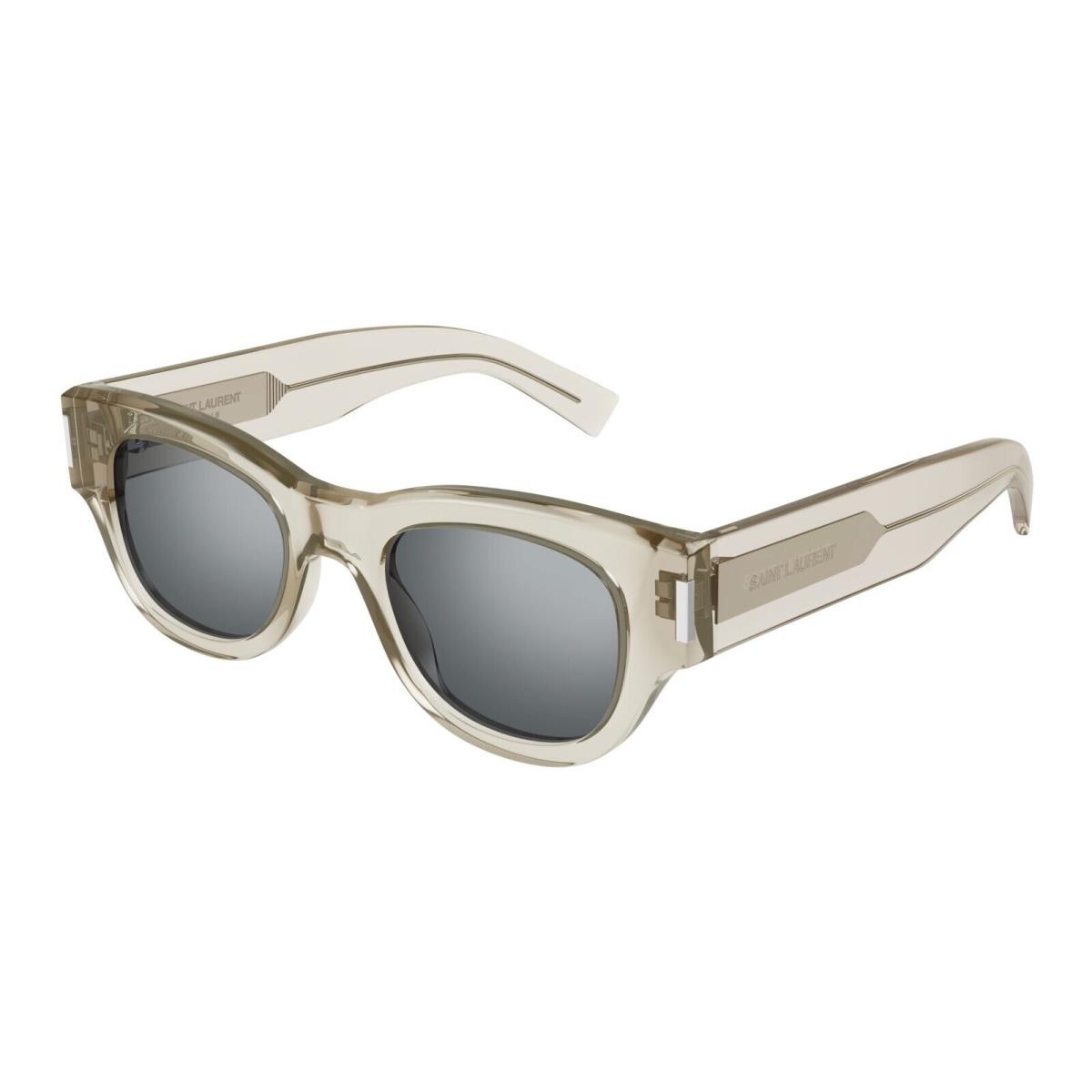 Saint Laurent SL 573 Beige/silver Mirrored 003 Sunglasses