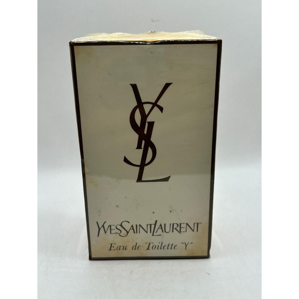 Yves Saint Laurent Y 118ML Vintage Edt Splash