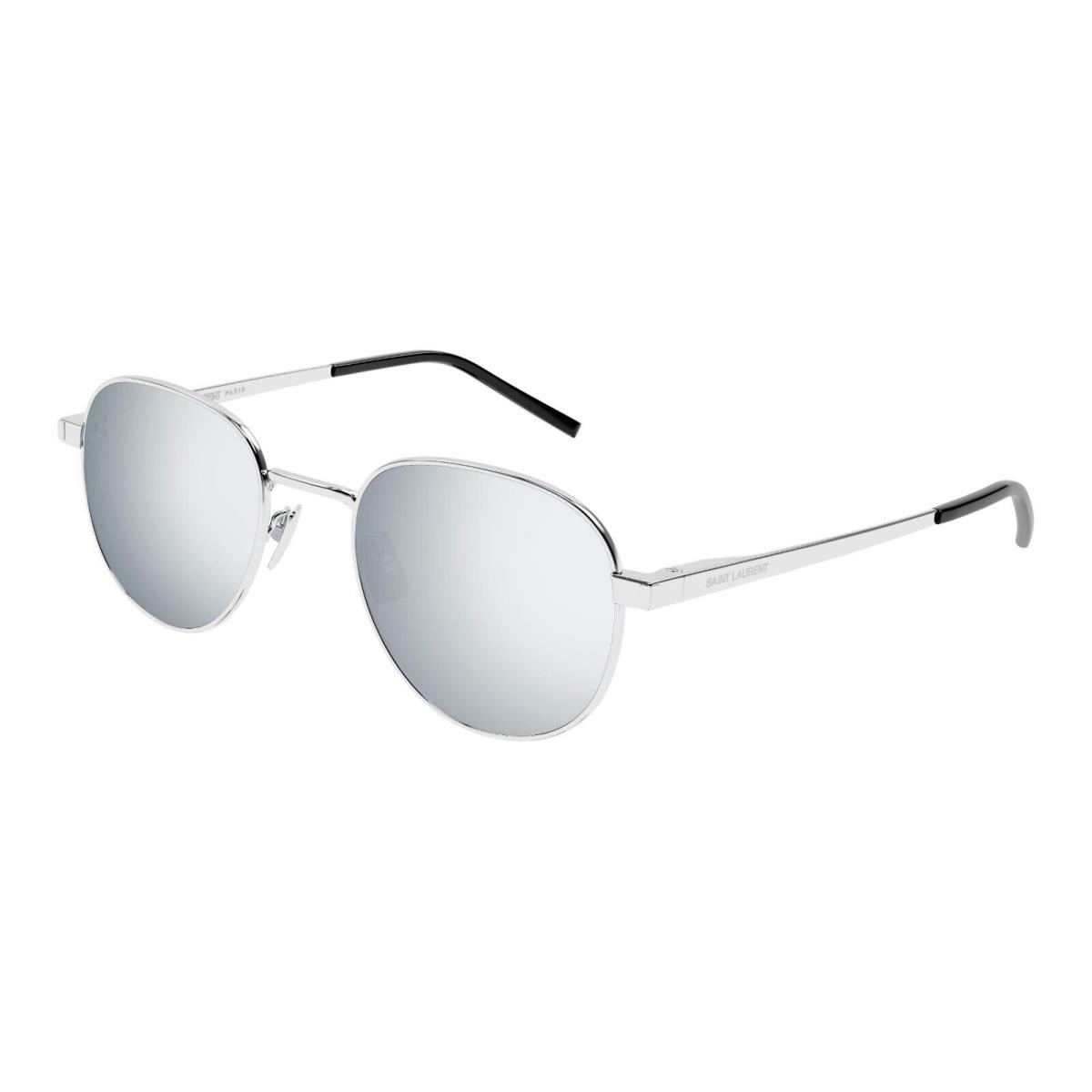 Saint Laurent SL 555 Silver/silver Mirrored 002 Sunglasses