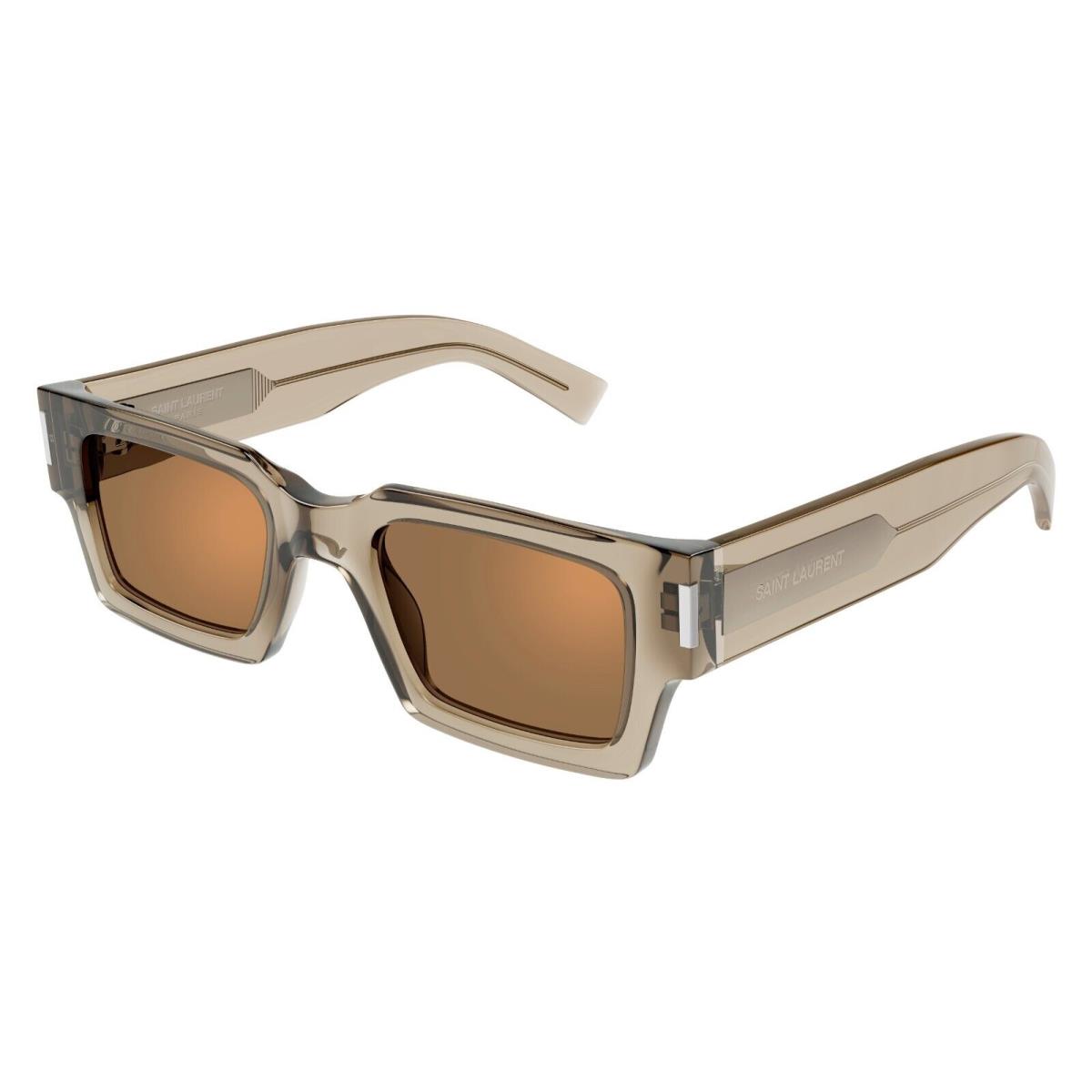 Saint Laurent SL 572 Yellow/brown Flash 006 Sunglasses