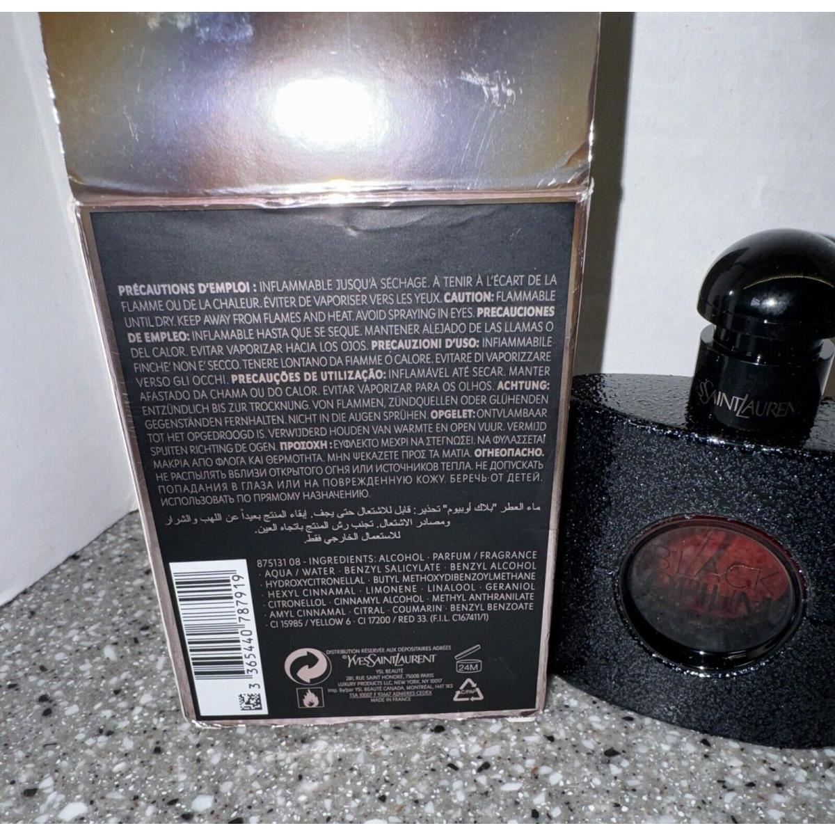 Black Opium by Yves Saint Laurent 1.6 oz / 50 mL Edp Perfume For Women