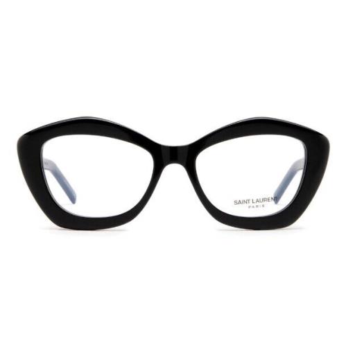 Saint Laurent SL 68 Opt 001 Black/black Cat-eye Full-rim Women`s Eyeglasses - Frame: Black