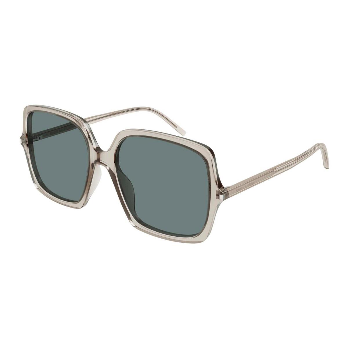 Saint Laurent SL 591 Beige/blue Green 003 Sunglasses