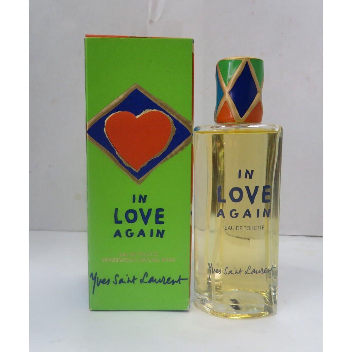 Yves Saint Laurent IN Love Again Eau DE Toilette Spray 3.3 oz/100 ml Read Desc