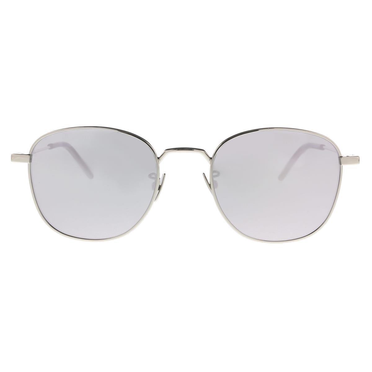 Saint Laurent SL 299-003 Silver Rectangle Sunglasses