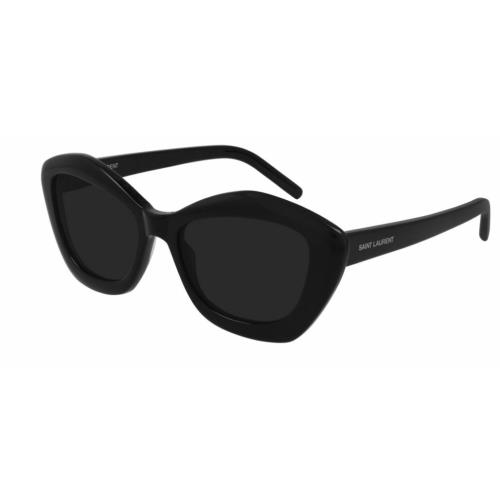 Saint Laurent SL 68 001 Black Butterfly Women`s Sunglasses