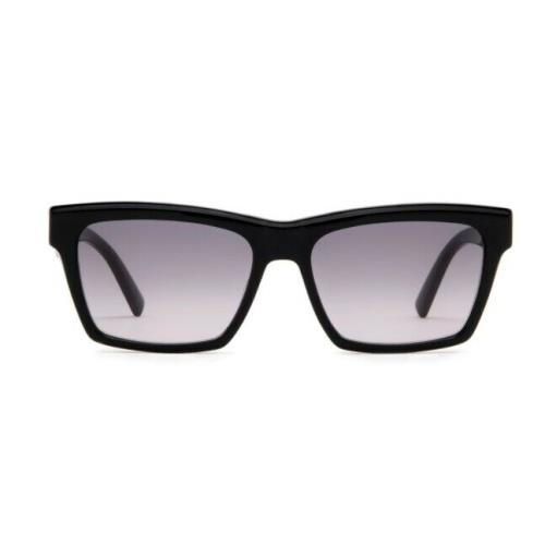 Saint Laurent SLM104 001 Black/gray Gradient Rectangle Women`s Sunglasses