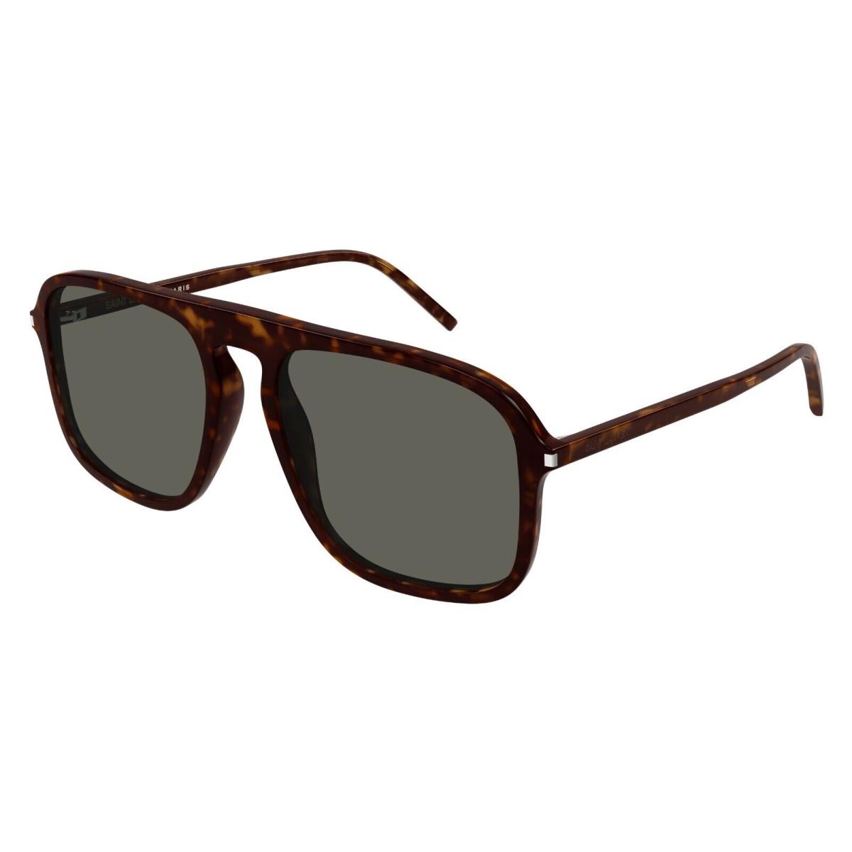 Saint Laurent SL 590 Havana/grey 002 Sunglasses