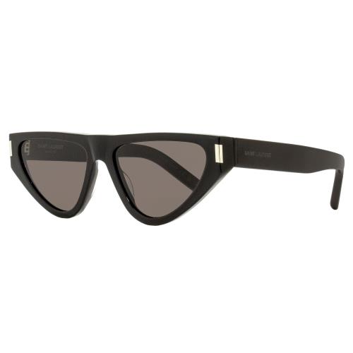 Saint Laurent SL 468 Cat Eye Sunglasses 001 Black 55mm