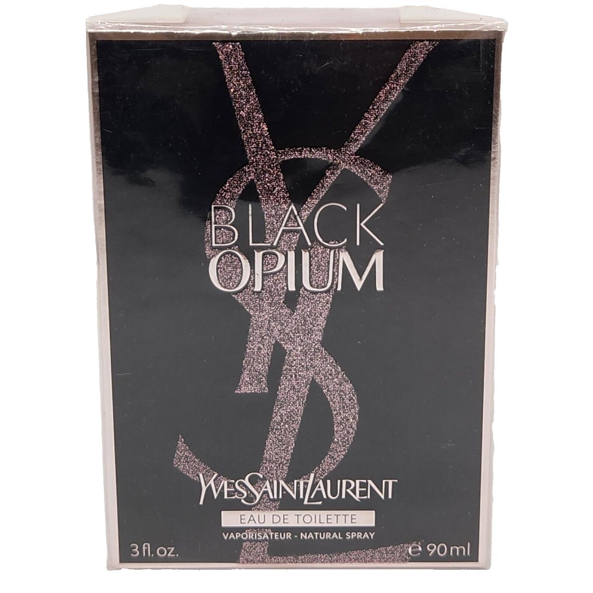 Black Opium By Yves Saint Laurent Eau de Toilette Spray For Women 3 fl oz