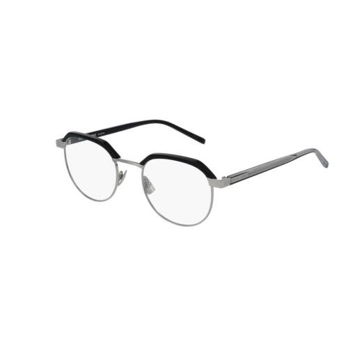 Saint Laurent SL 124 001 Black/silver Eyeglasses