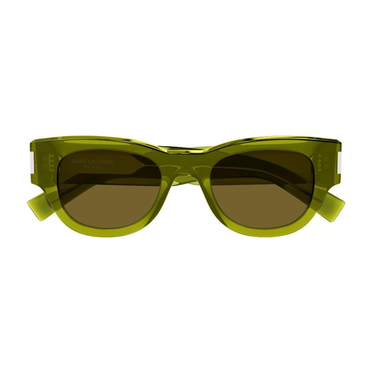 Saint Laurent SL 573 Green/brown 006 Sunglasses