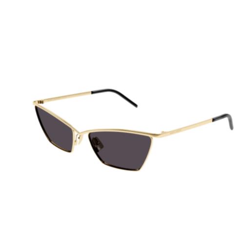 Saint Laurent SL 637 003 Gold / Black Cat Eye Women`s Sunglasses