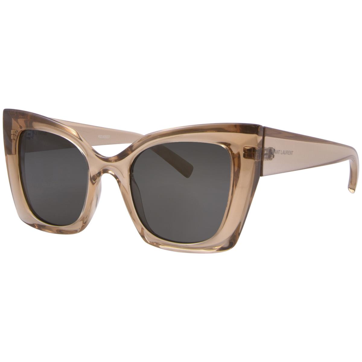 Saint Laurent SL-552 006 Sunglasses Women`s Nude/grey Cat Eye 51mm