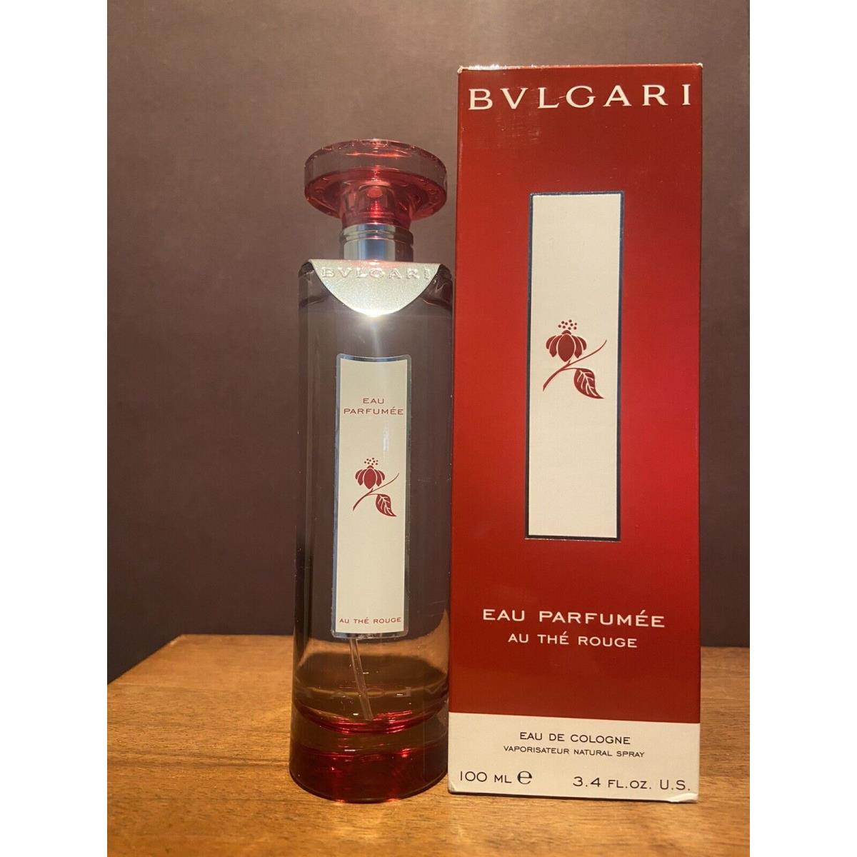 Bvlgari Eau Parfumee Au The Rouge 3.4 oz / 100 ml Eau de Cologne Spray Rare